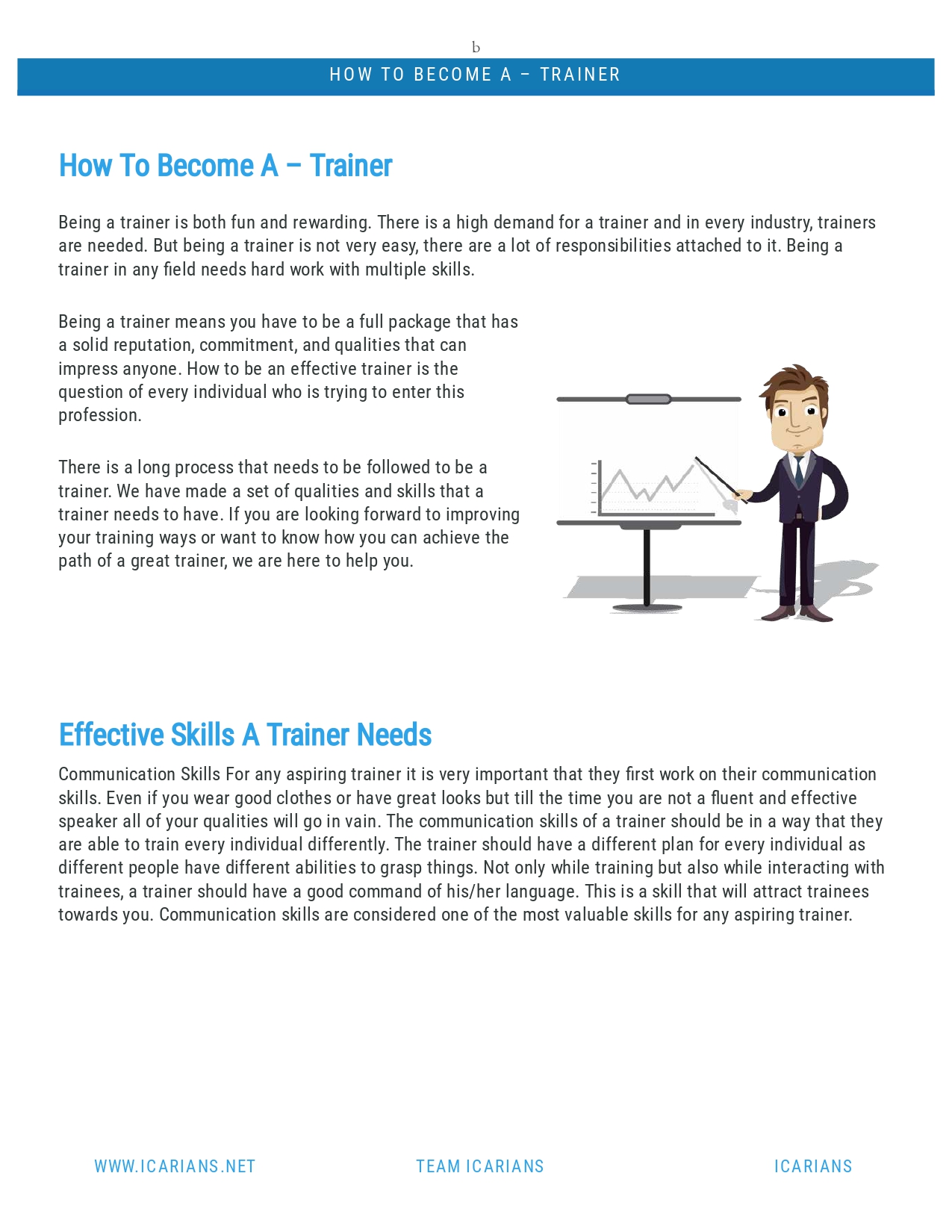 How To Become A – Trainer